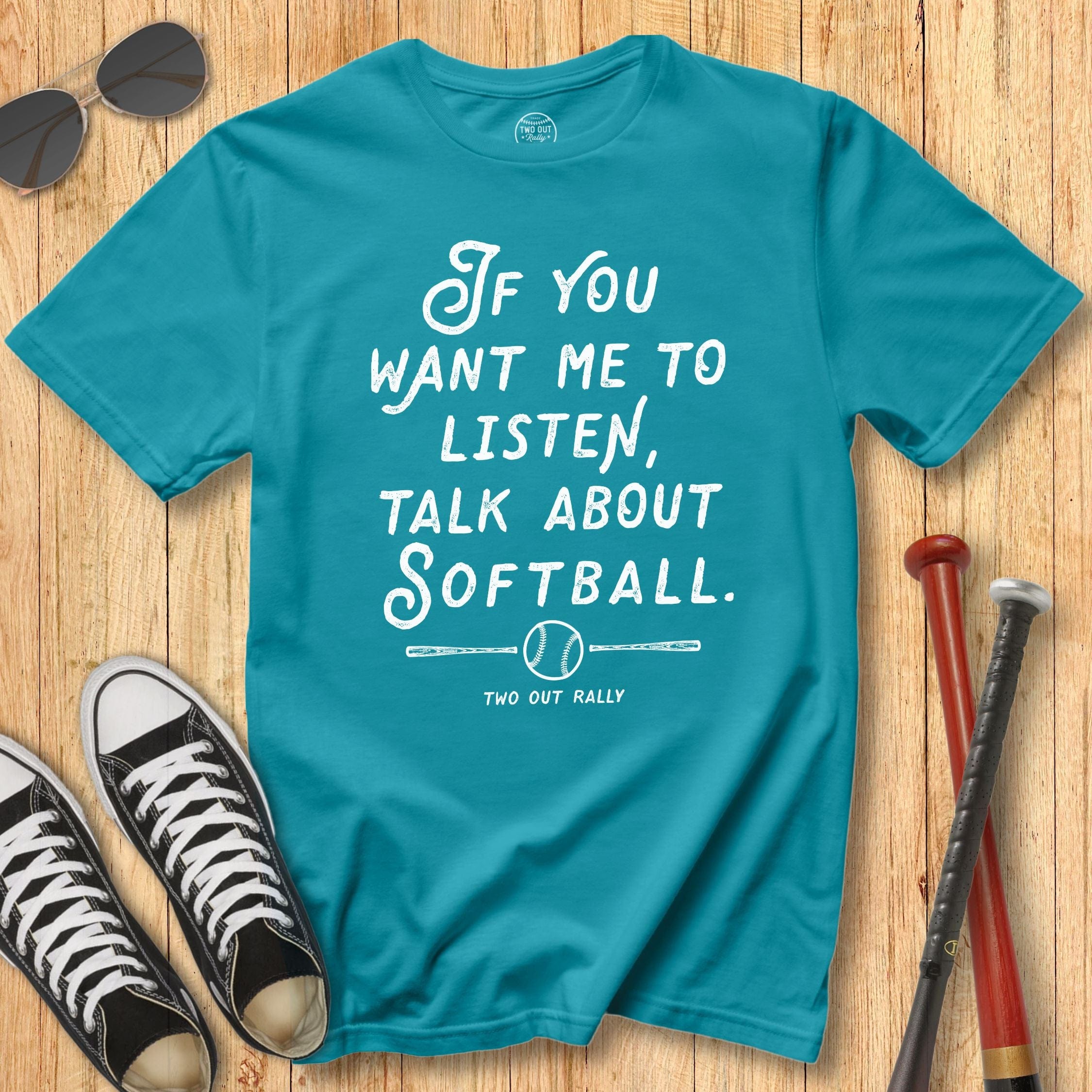 Listen Softball Tee