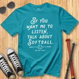 Listen Softball Tee