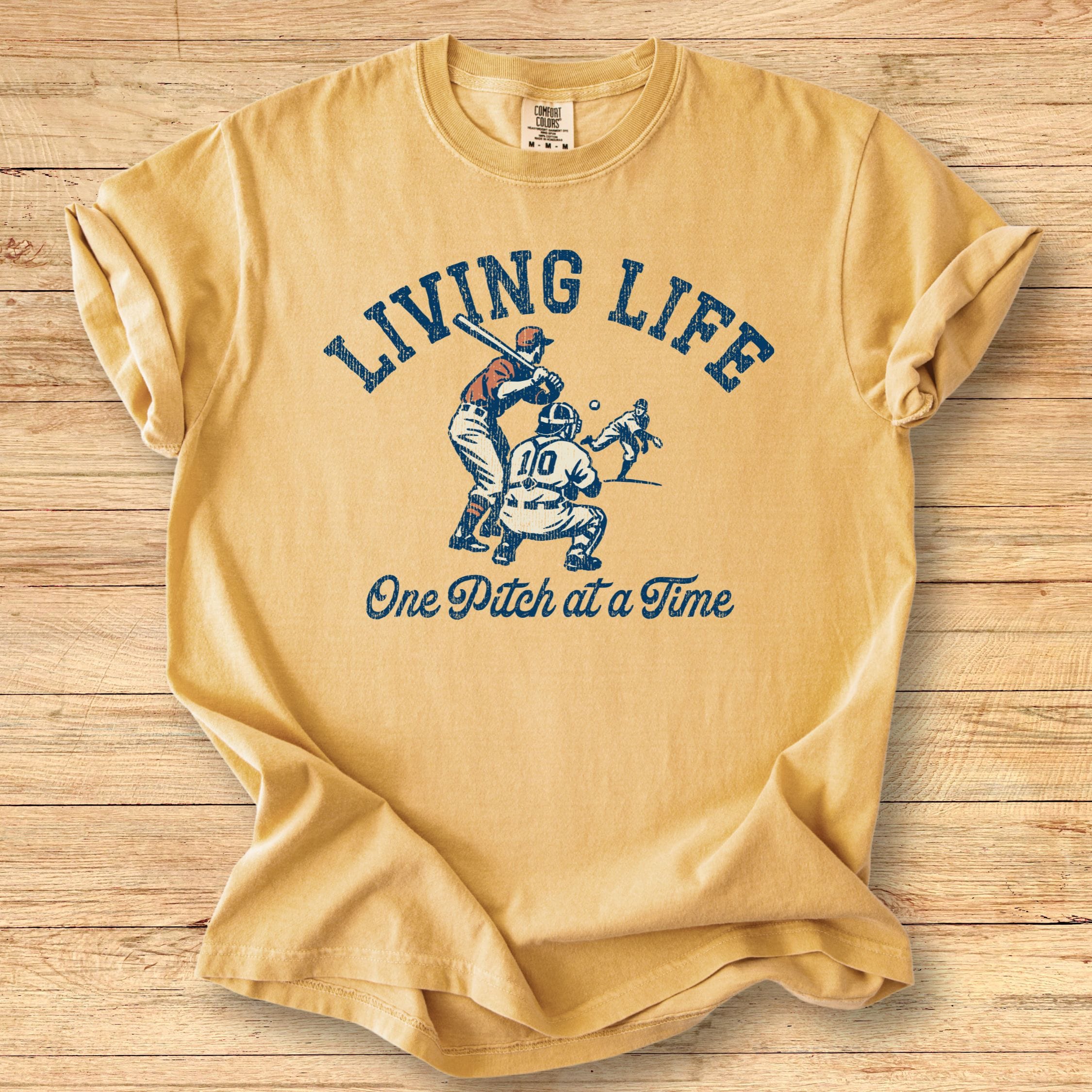 Living Life Batter Premium Tee
