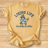 Living Life Batter Premium Tee