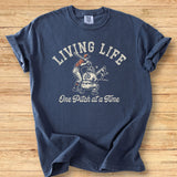 Living Life Batter Premium Tee
