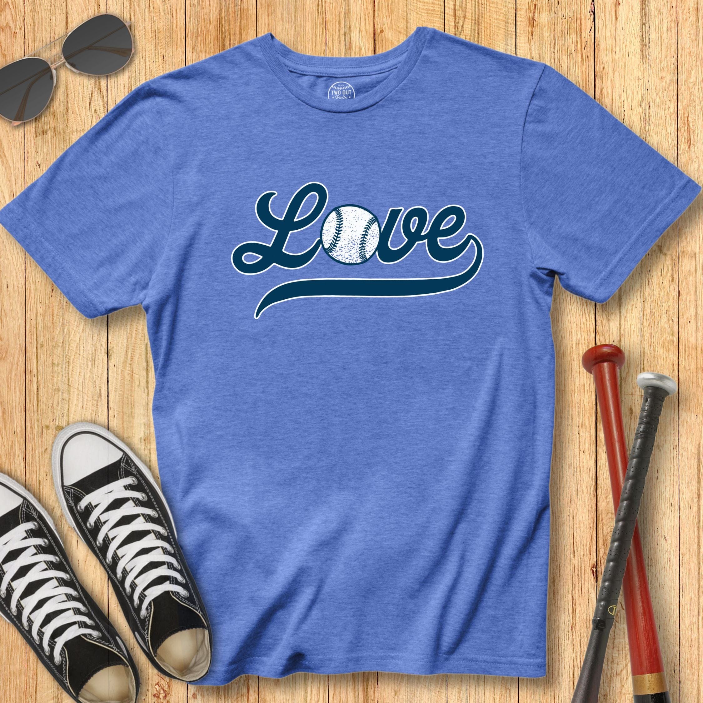 Love Ball Script Tee