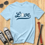 Love Ball Script Tee
