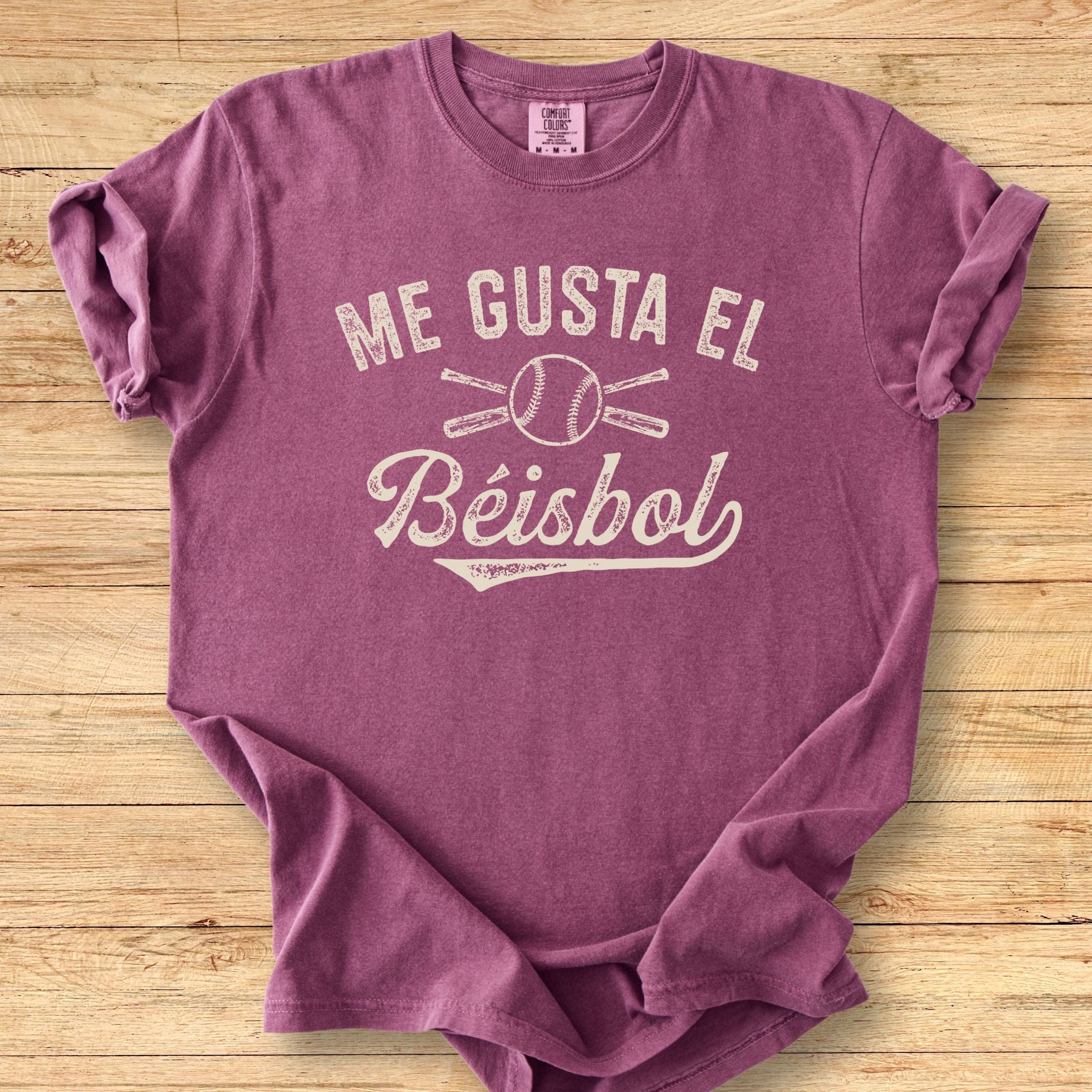Me Gusta El Beisbol Premium Tee