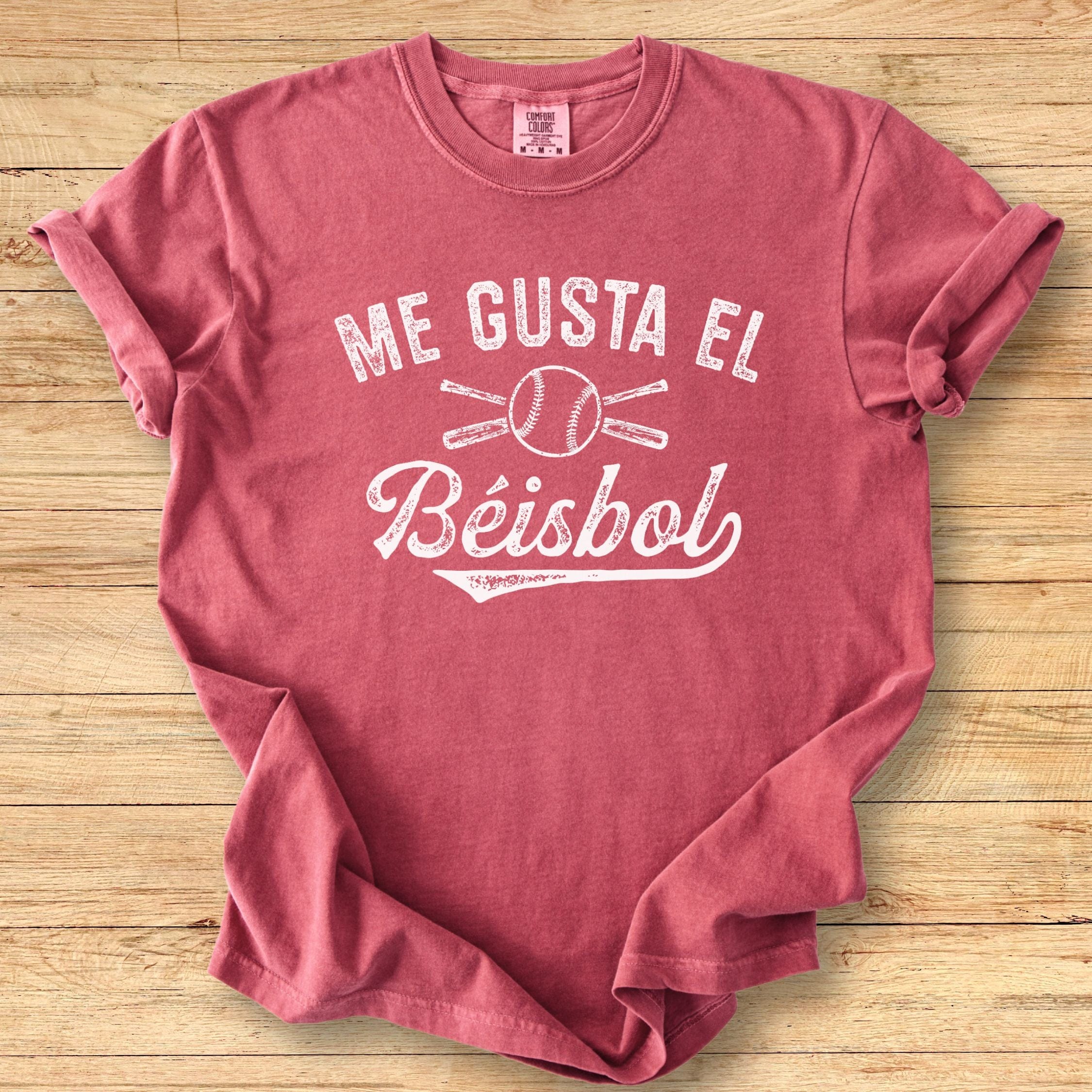 Me Gusta El Beisbol Premium Tee