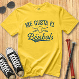 Me Gusta El Beisbol Tee