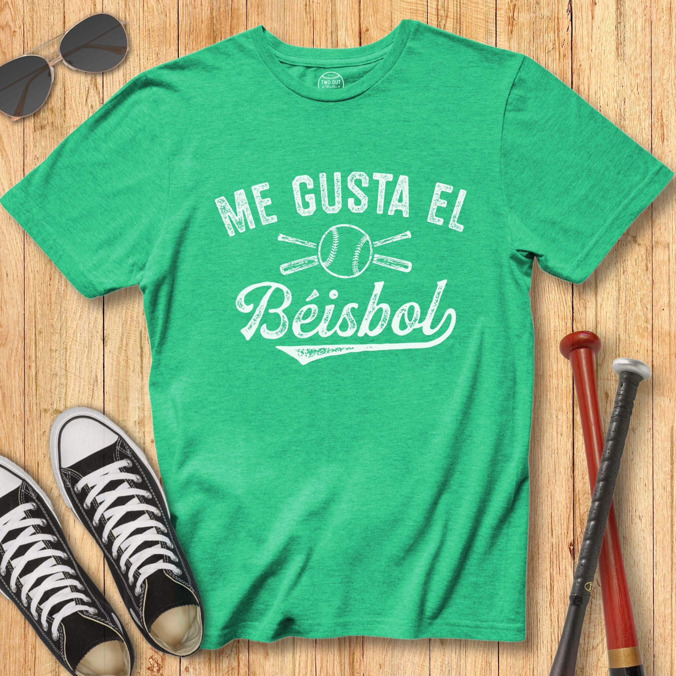 Me Gusta El Beisbol Tee