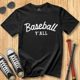 Old School Baseball Y'all Tee