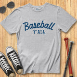 Old School Baseball Y'all Tee