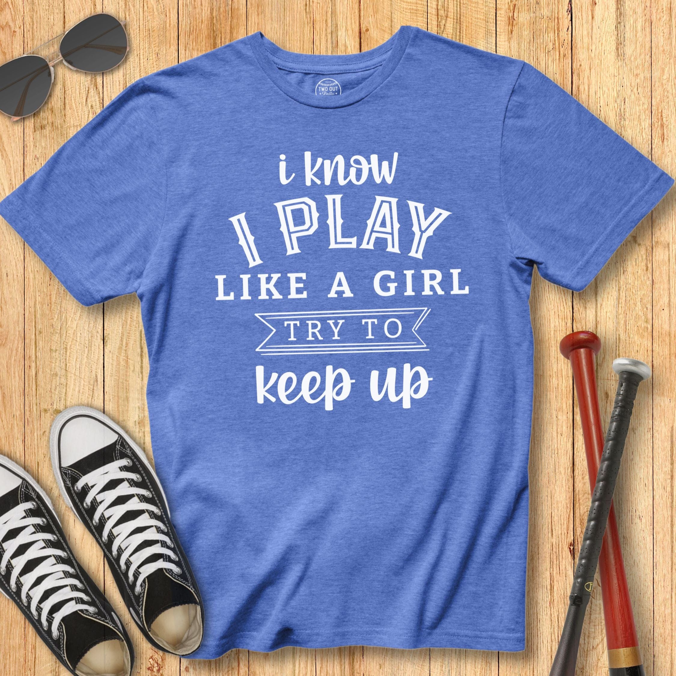 Play Like a Girl Type Tee