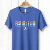 Grit Over Quit Repeat Softball Tee