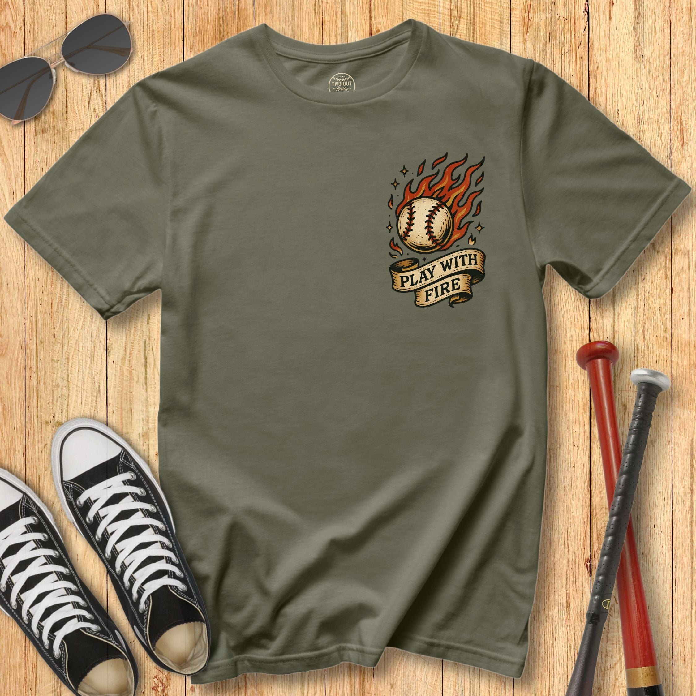 Play With Fire Tattoo Tee