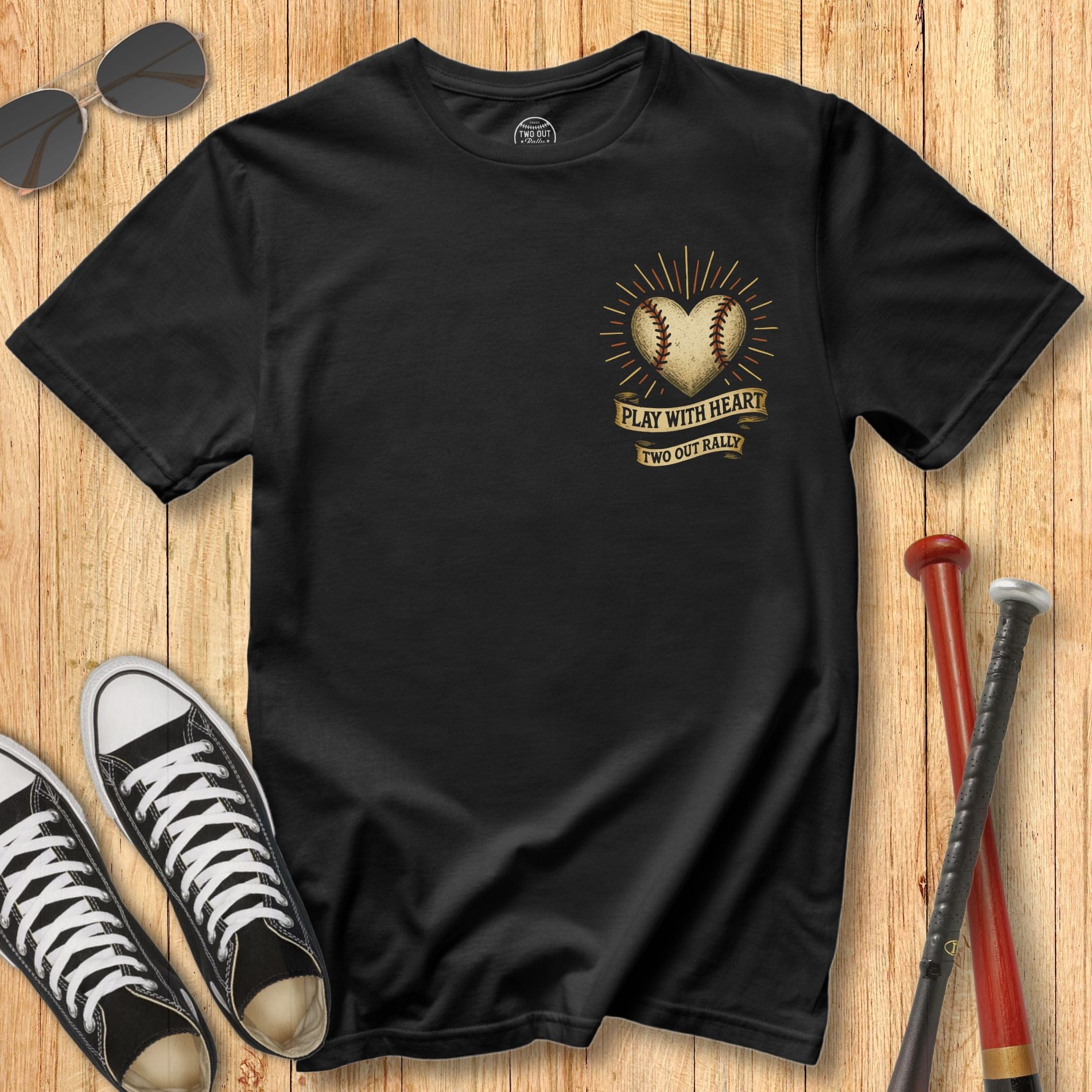 Play With Heart Tattoo Tee