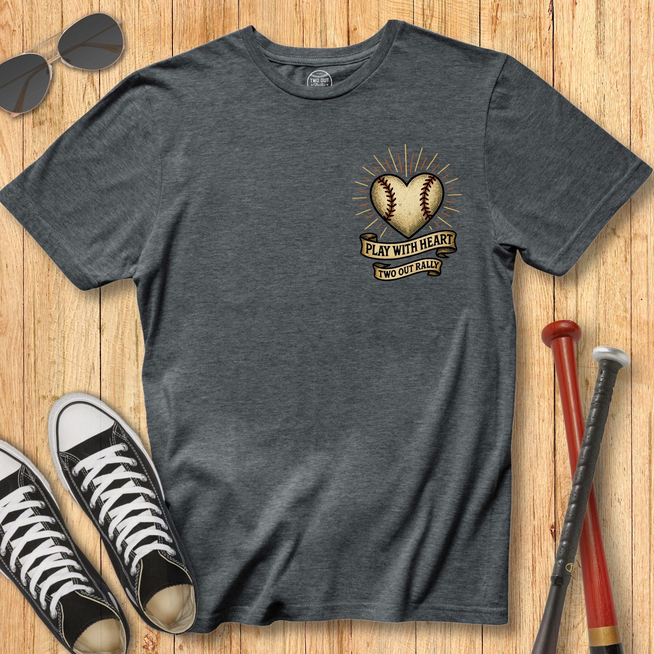 Play With Heart Tattoo Tee