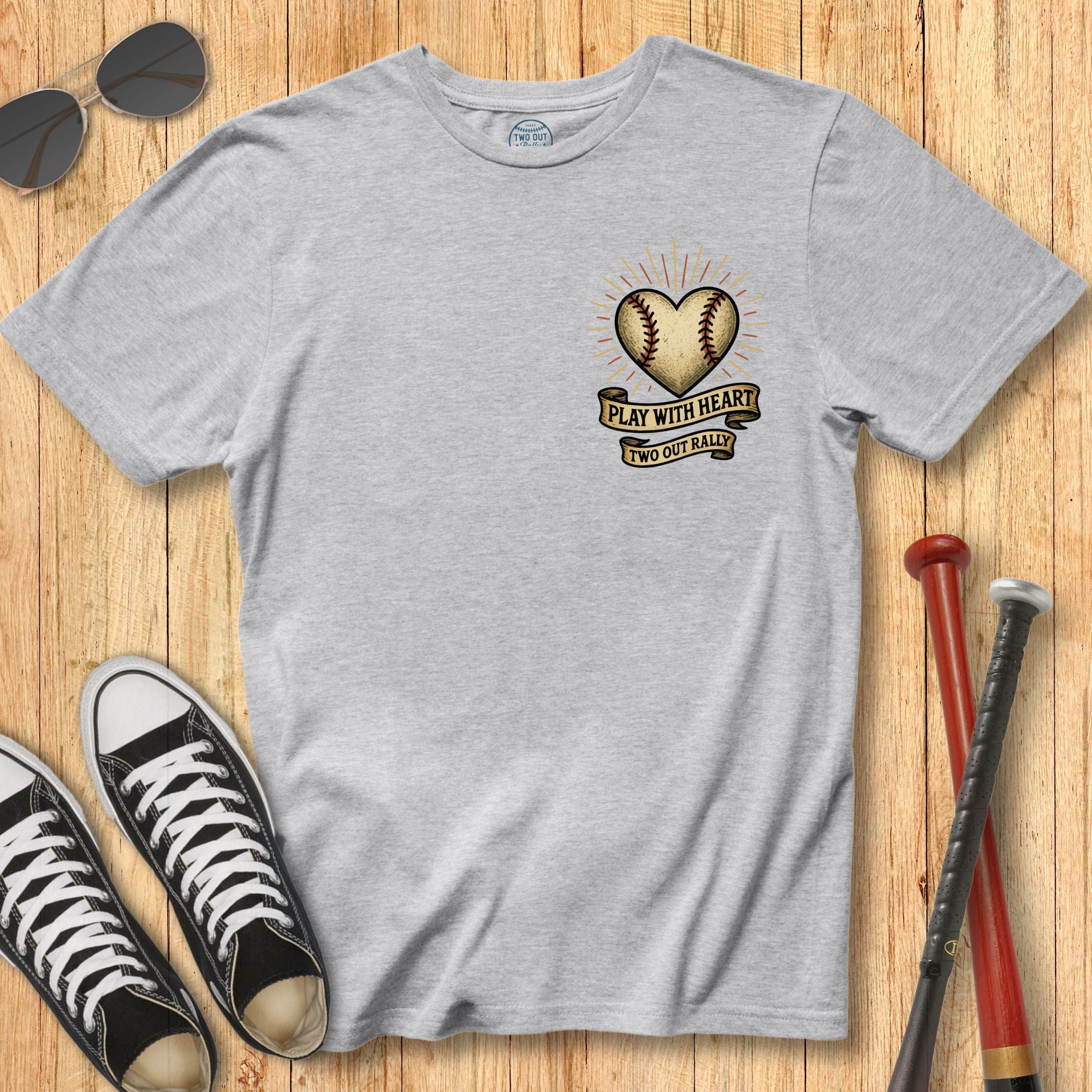 Play With Heart Tattoo Tee