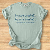 Punctuation Baseball Premium Tee