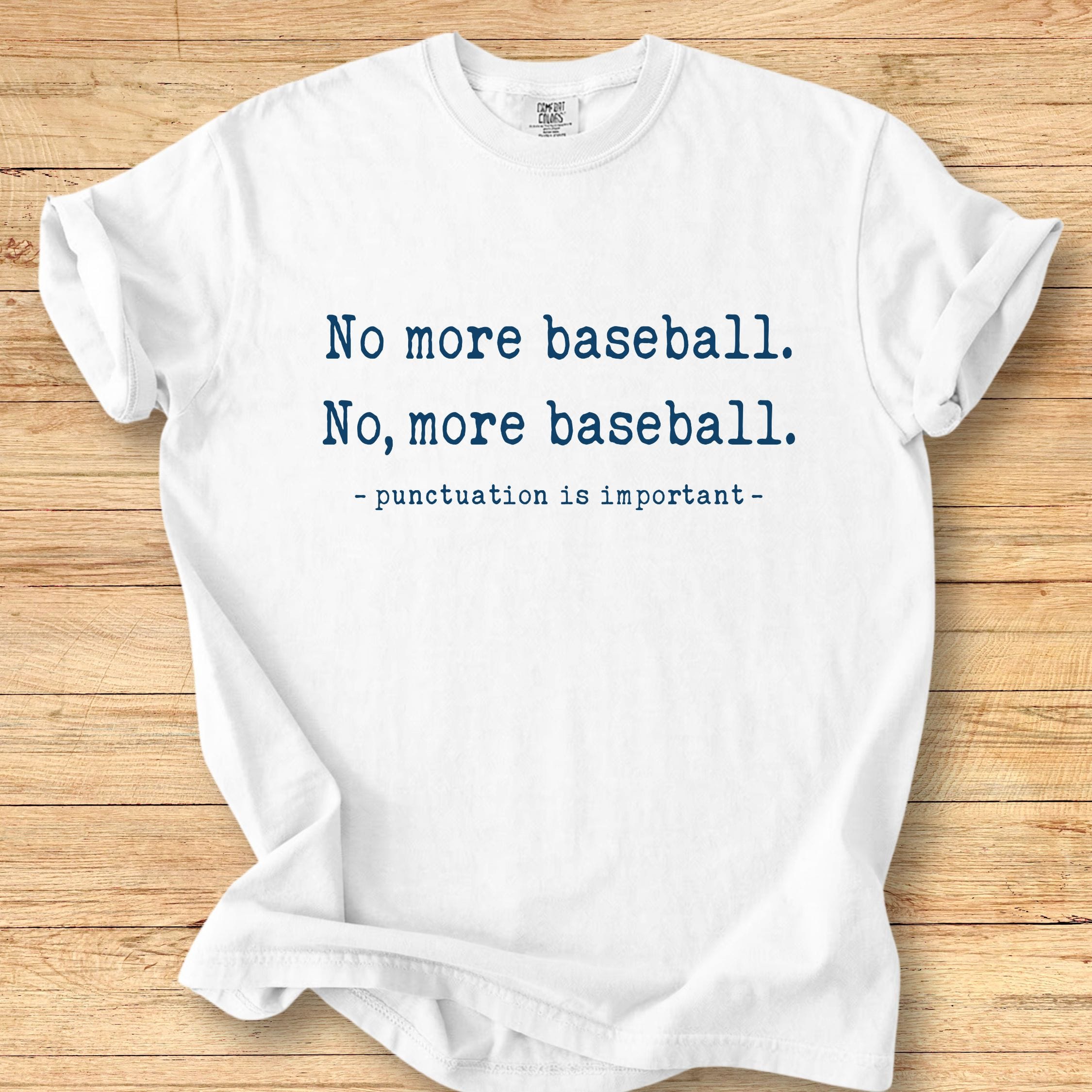 Punctuation Baseball Premium Tee
