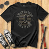 Raised in a Cage Softball Tee