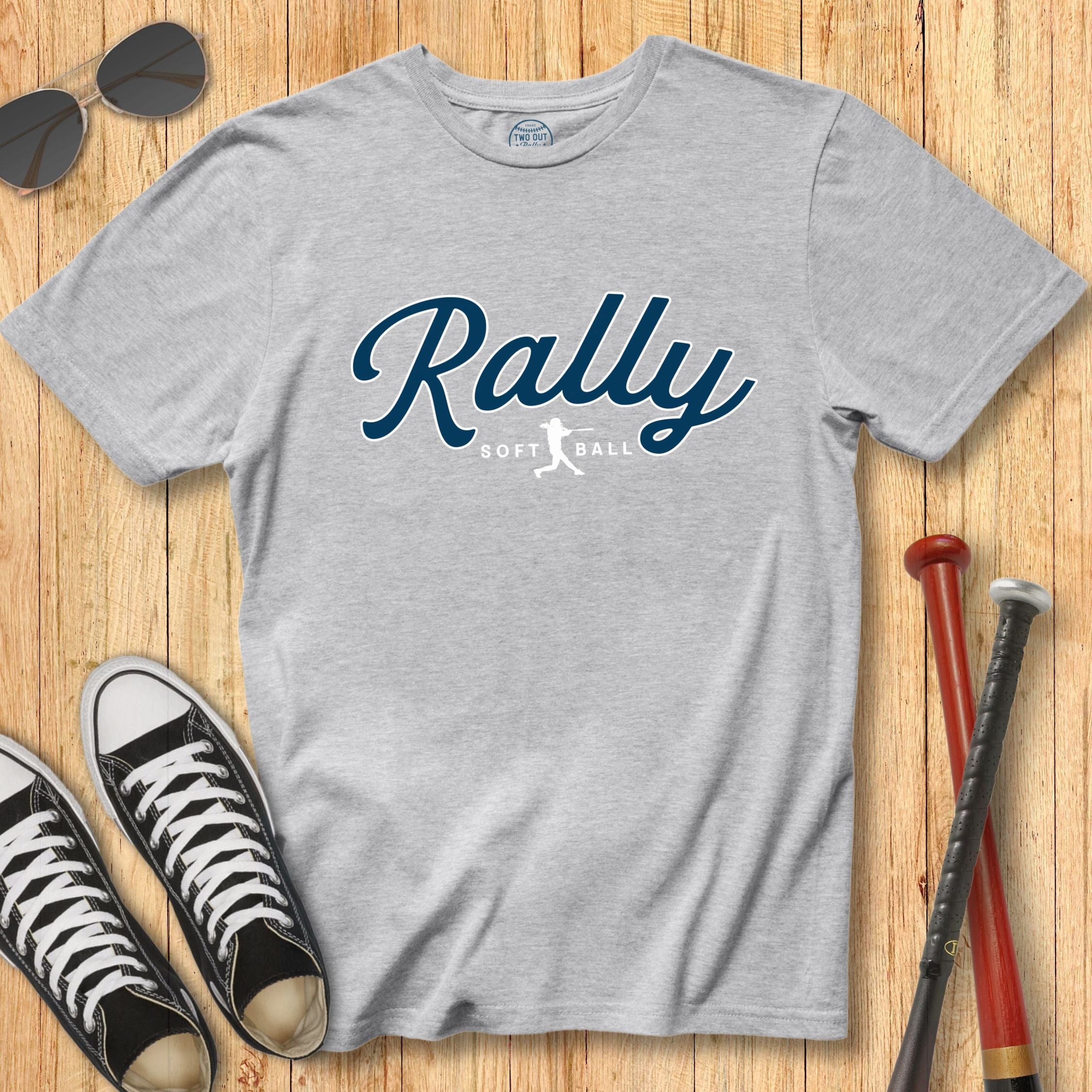 Rally Script Softball Tee