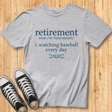 Retirement Baseball Tee