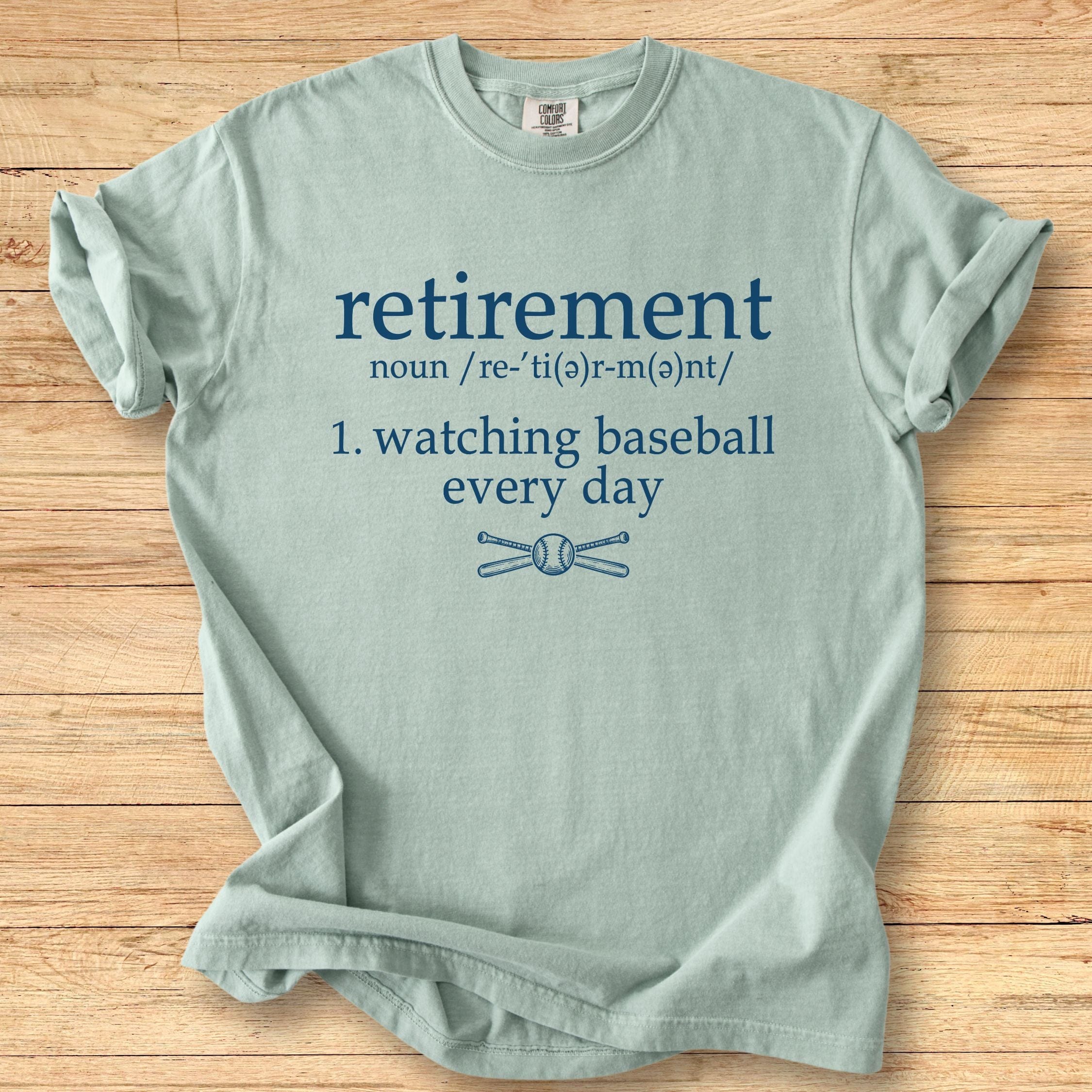 Retirement Baseball Premium Tee