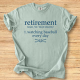 Retirement Baseball Premium Tee