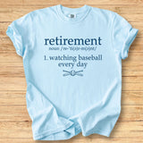 Retirement Baseball Premium Tee