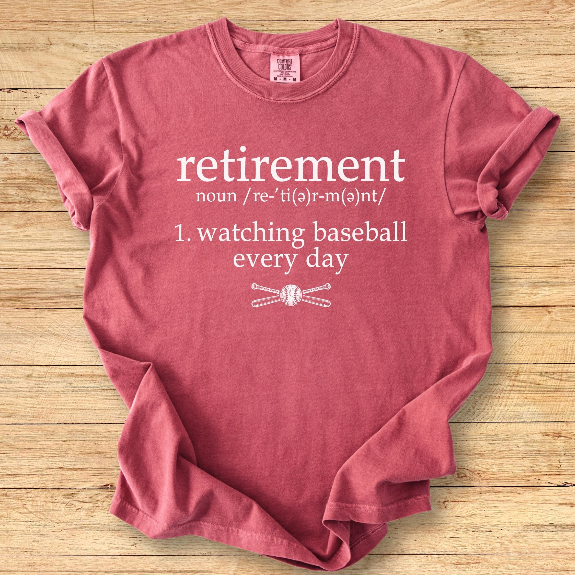 Retirement Baseball Premium Tee