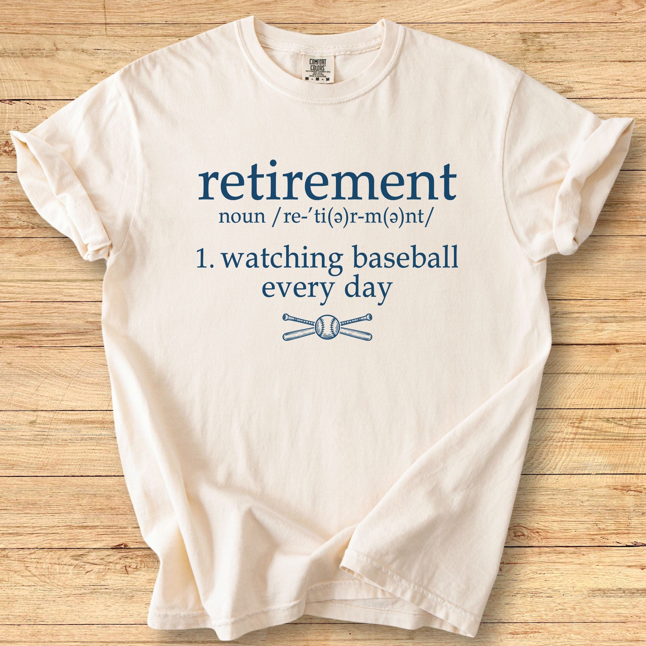 Retirement Baseball Premium Tee
