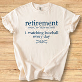 Retirement Baseball Premium Tee