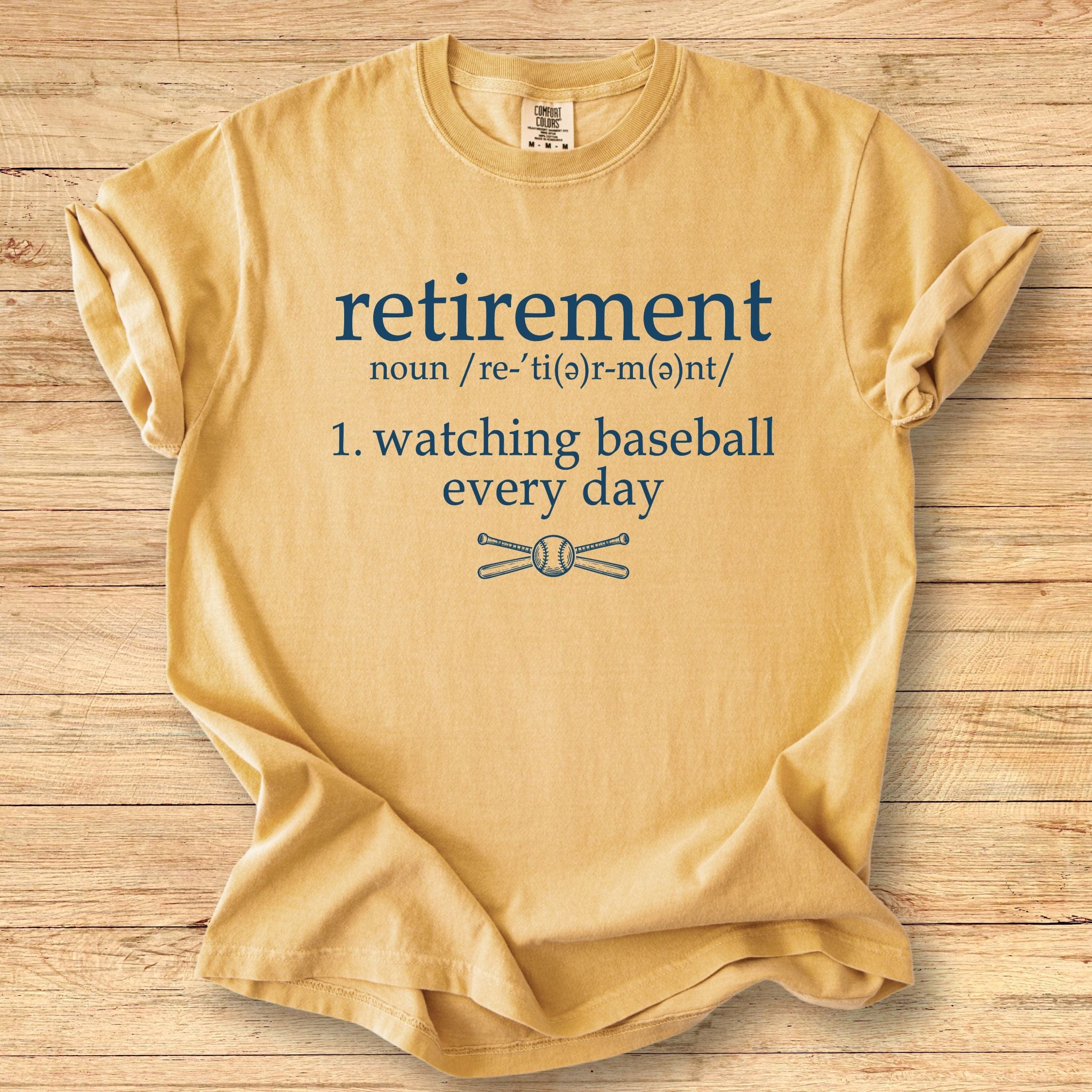 Retirement Baseball Premium Tee