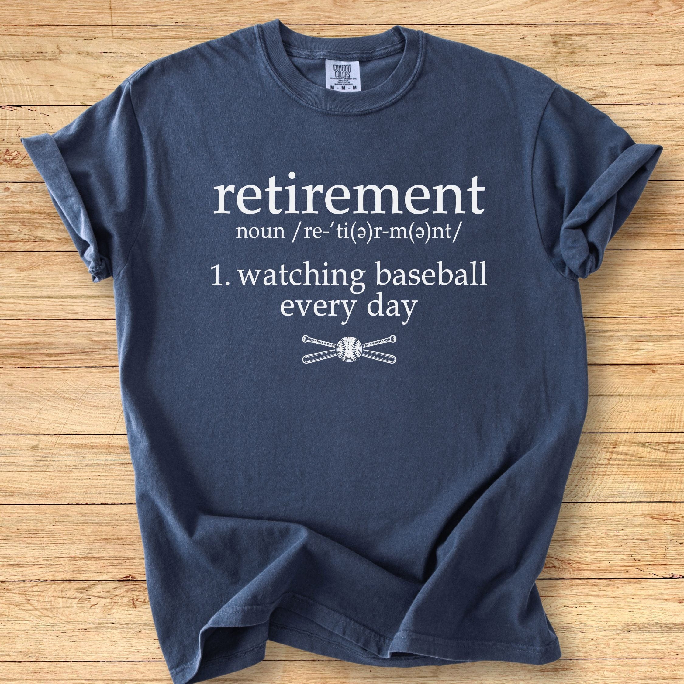 Retirement Baseball Premium Tee