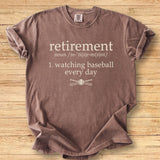Retirement Baseball Premium Tee
