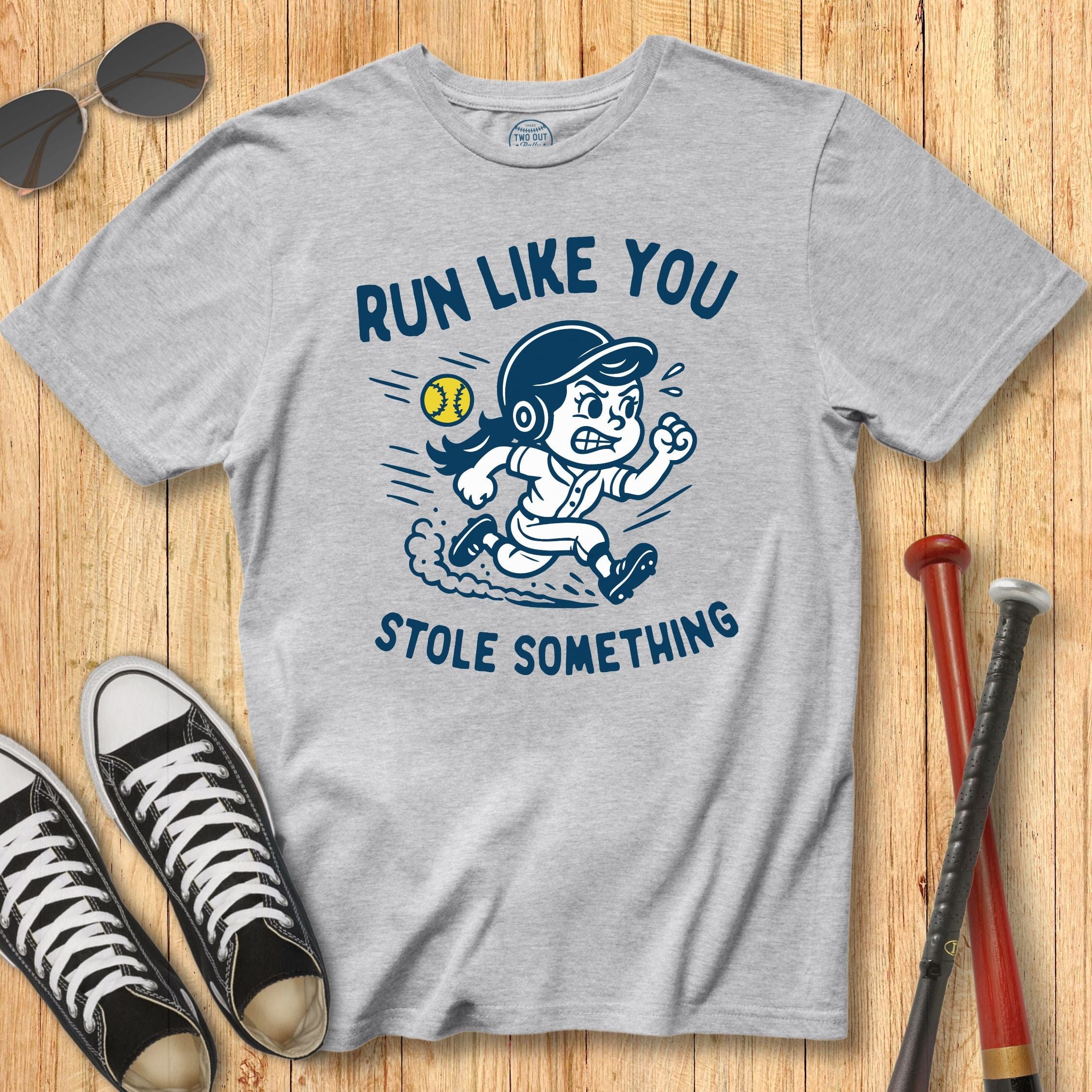 Run Like Girl Mascot Tee