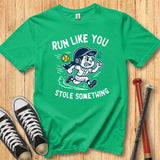 Run Like Girl Mascot Youth Tee