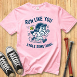 Run Like Girl Mascot Youth Tee