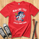 Run Like Girl Mascot Youth Tee