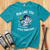 Run Like Girl Mascot Youth Tee