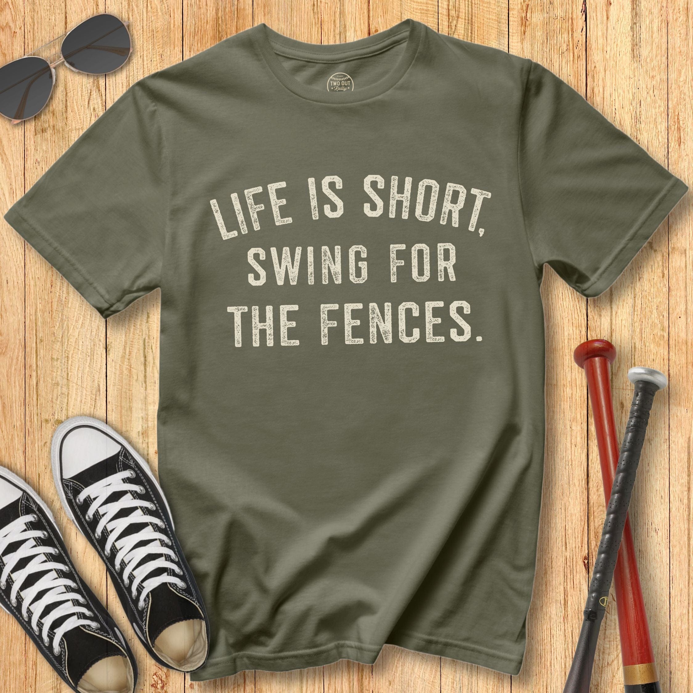 Short Fences Stamp Tee