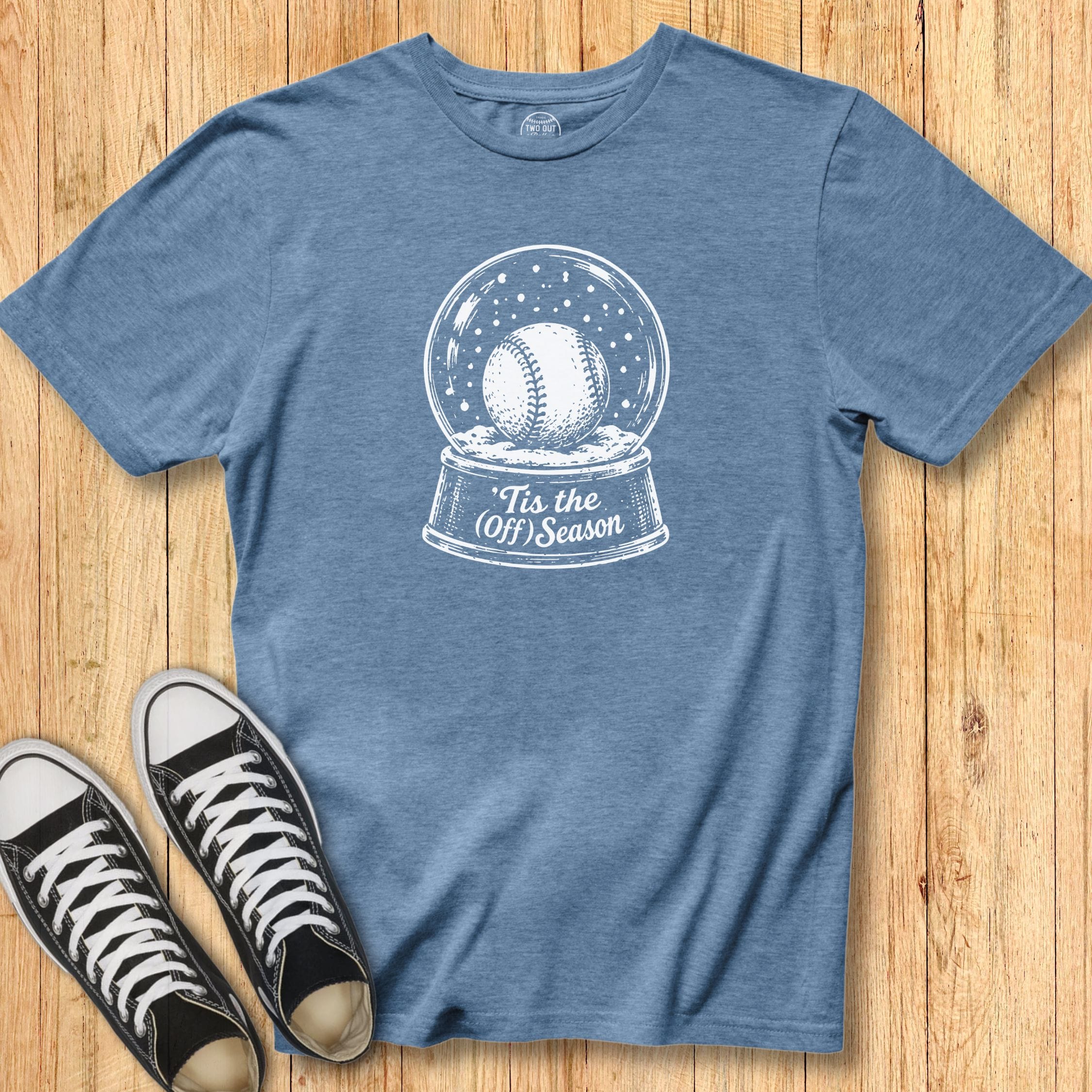 Baseball Snow Globe - Classic Tee