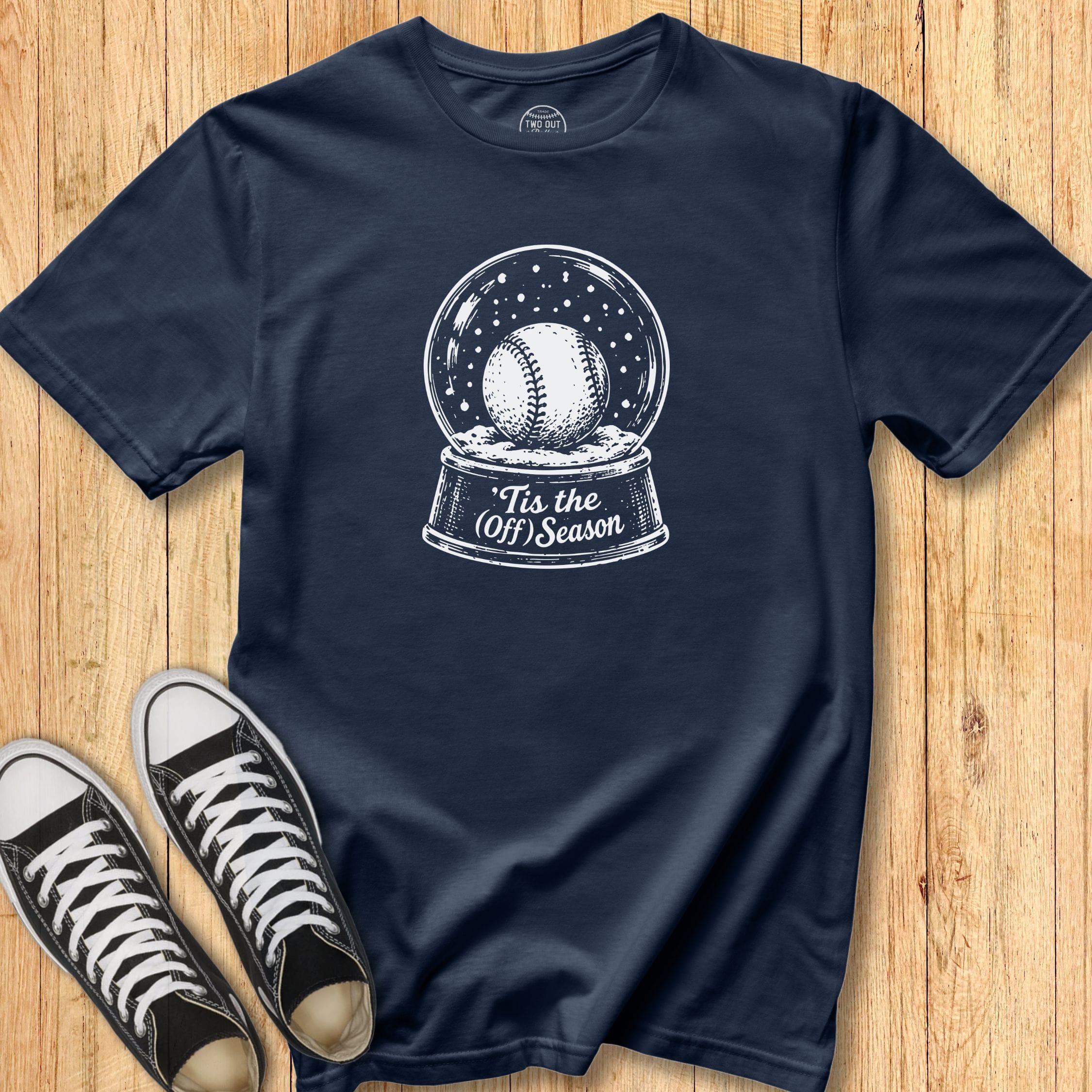 Baseball Snow Globe - Classic Tee