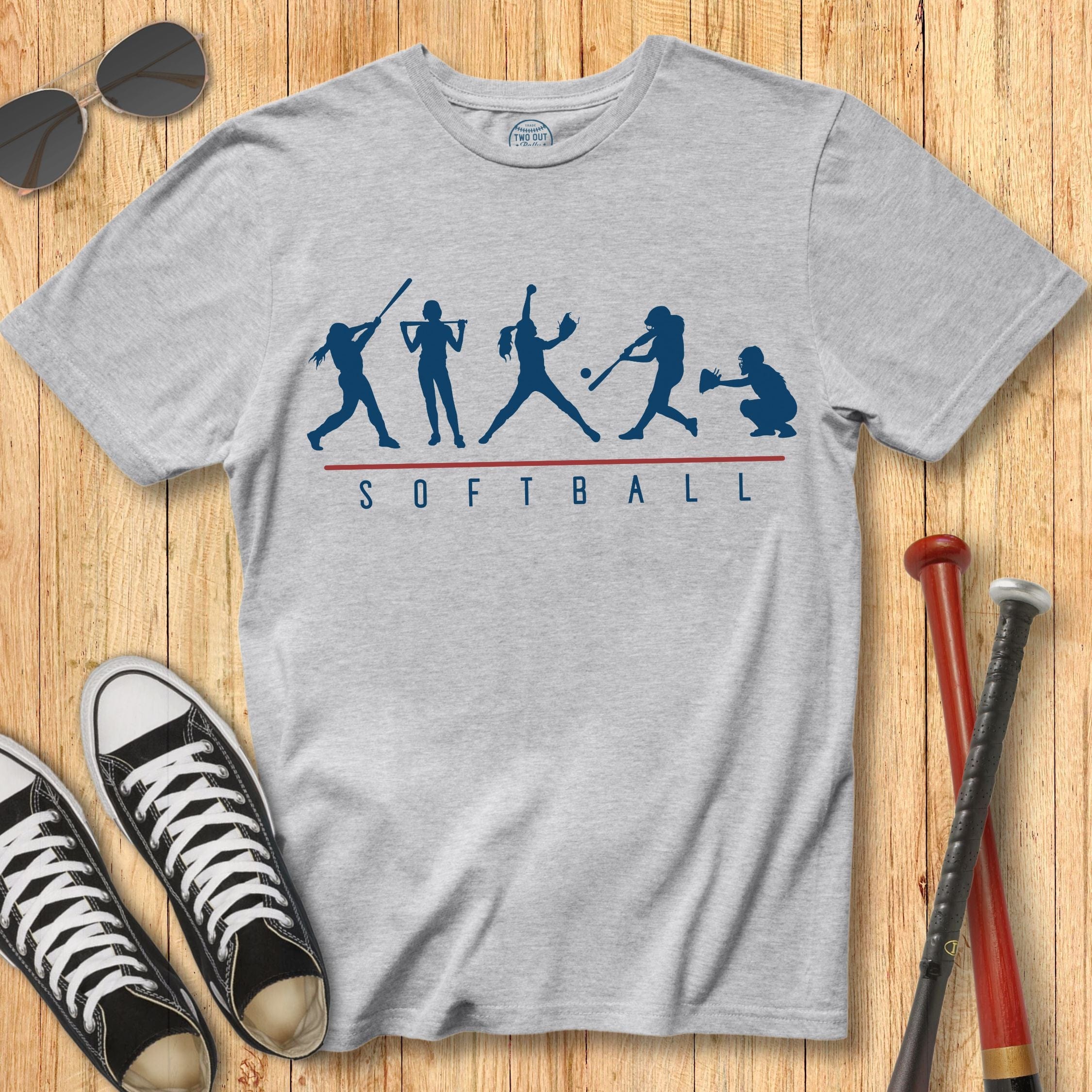 Softball Lineup Tee