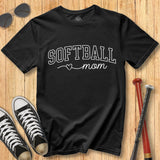Softball Mom Heart Tee