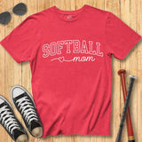 Softball Mom Heart Tee
