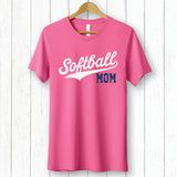 Softball Mom Swoosh Tee