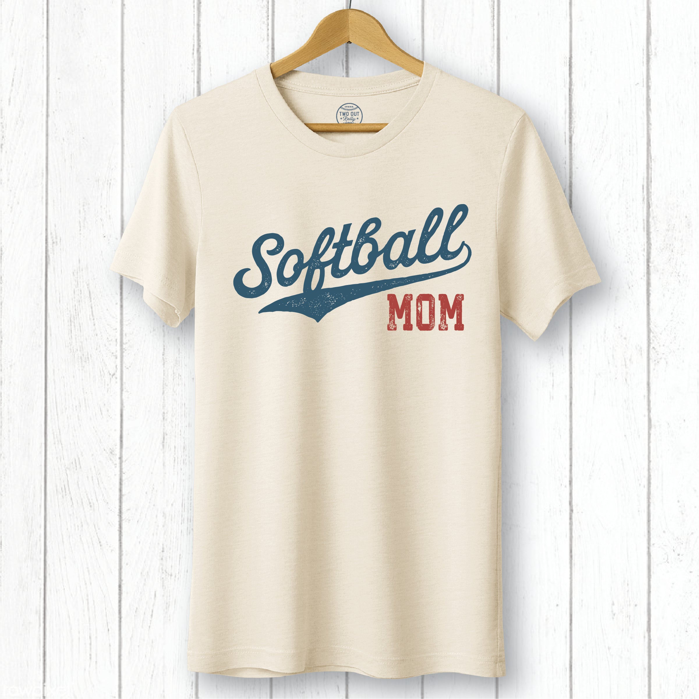 Softball Mom Swoosh Tee