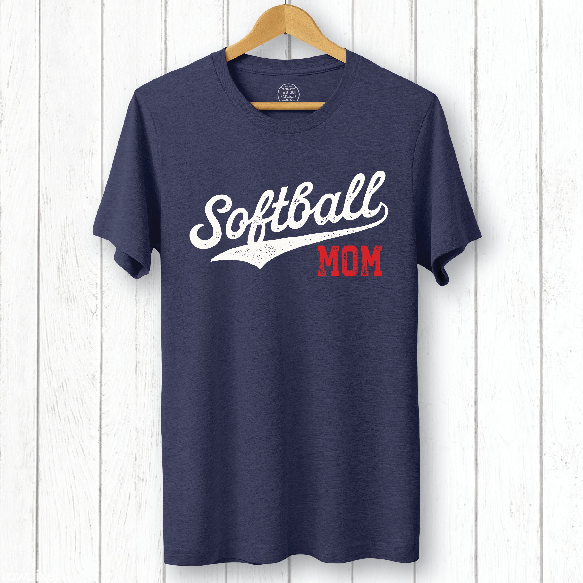 Softball Mom Swoosh Tee