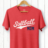 Softball Mom Swoosh Tee