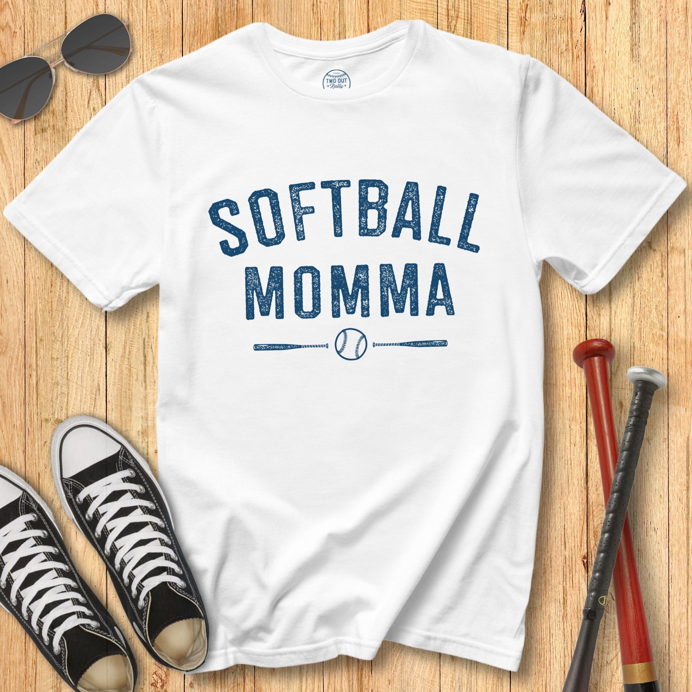 Softball Momma Stamp Tee