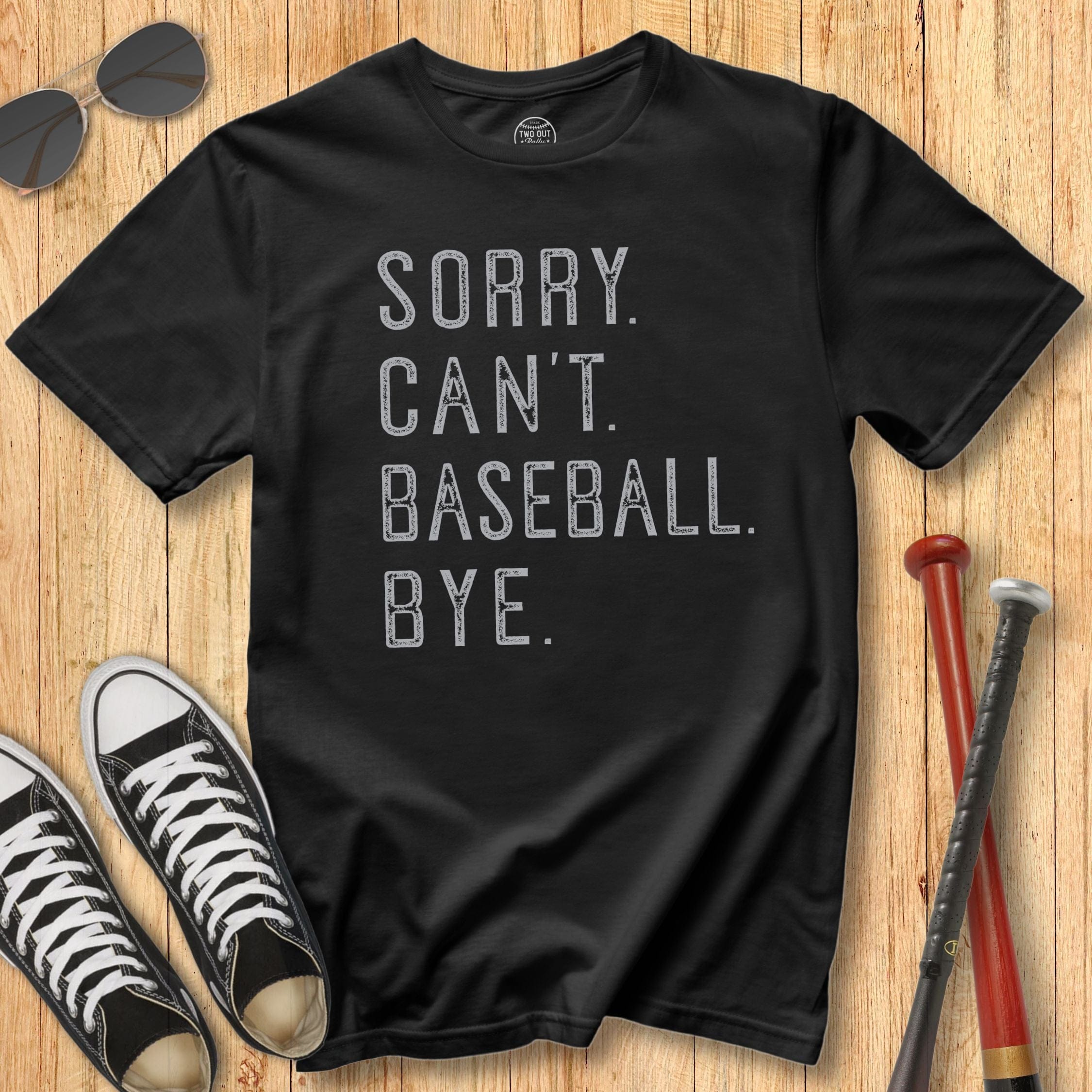 Sorry Can't Baseball Tee